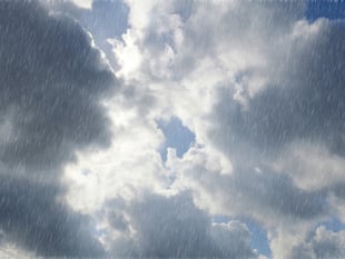 Patchy rain likely today sunny tomorrow