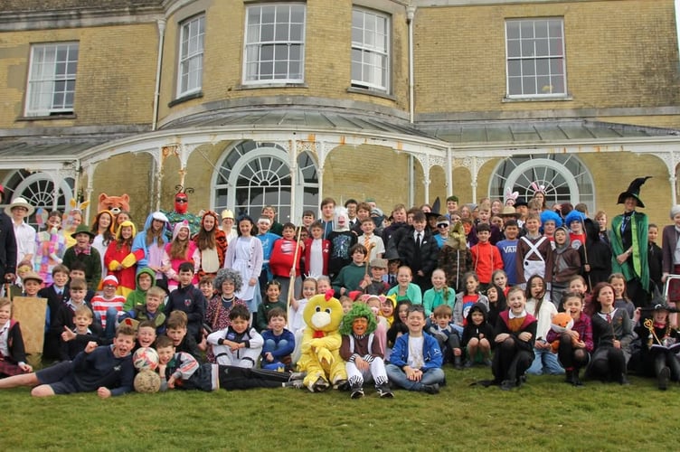 Mount Kelly College staff and pupils joined in World Book Day. 