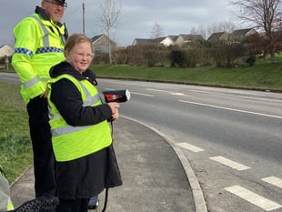 St James Primary children take part in road safety workshop