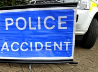 UPDATE:  A386 has reopened after earlier crash