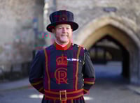  Royal Marine takes on Beefeater role at Tower of London