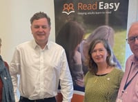 Central Devon MP visits Okehampton's Read Easy 