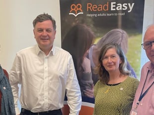 Central Devon MP visits Okehampton's Read Easy 