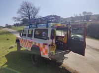 Search and rescue team help Ten Tors practice casualty