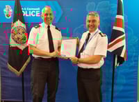 Senior police officer retires