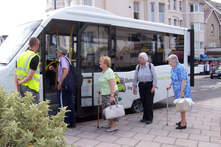 If you live in Okehampton or the surrounding area you can travel with ease from your own front door by using the Okehampton Ring & Ride Service.