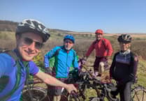Four men take on 120-mile cycle challenge for charity