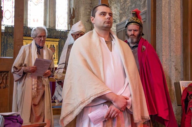 Brentor Christ Church Good Friday. Picture by Dave McMahon.