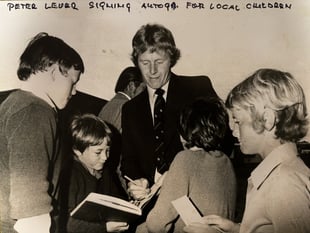 Funeral for cricketer Peter Lever 