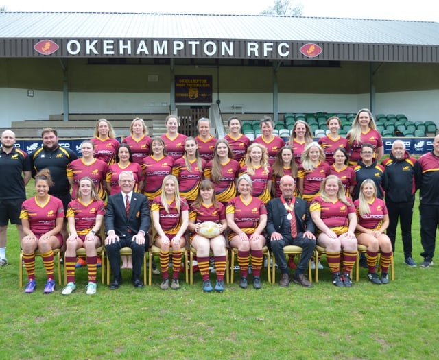 Okehampton women's rugby team fundraise for national final trip