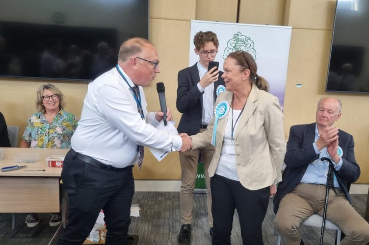 Susan Davies for Reform UK was elected.