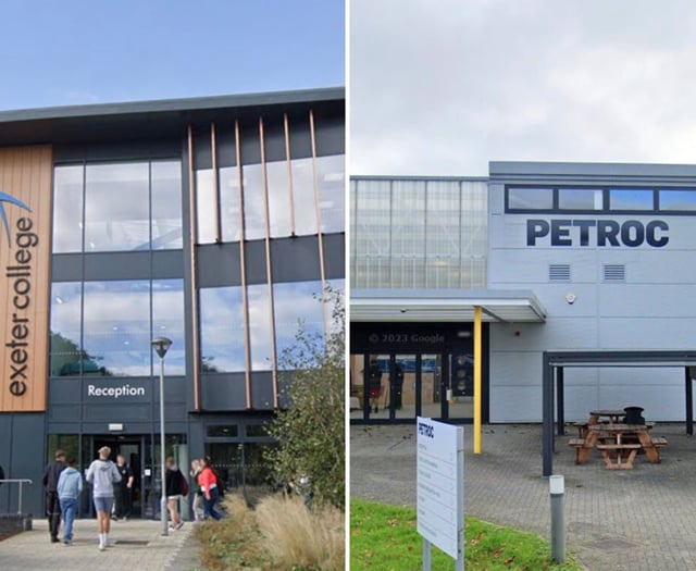 Exeter College and Petroc merger to go ahead