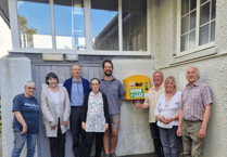 Lifesaving defibrillator installed in Belstone