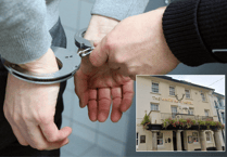 Devon man jailed for axe threats