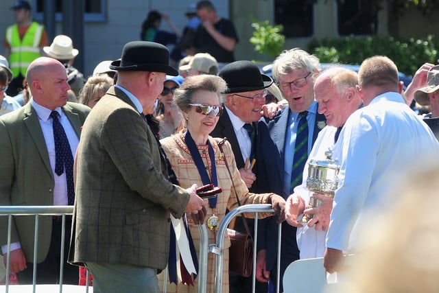 Princess Anne at Devon County Show
