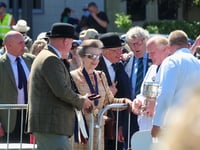 Princess Anne at Devon County Show