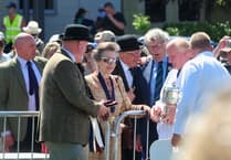 Princess Anne at Devon County Show