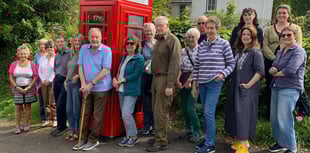 Mary Tavy celebrates official opening of red phone box museum  