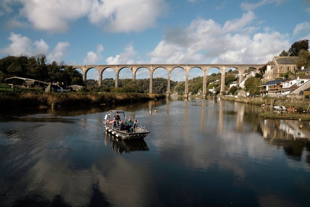 Calstock Ferry restarts, powered by solar