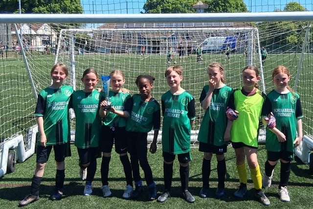 Triumph for village schoolgirl footballers
