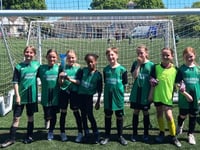 Triumph for village schoolgirl footballers