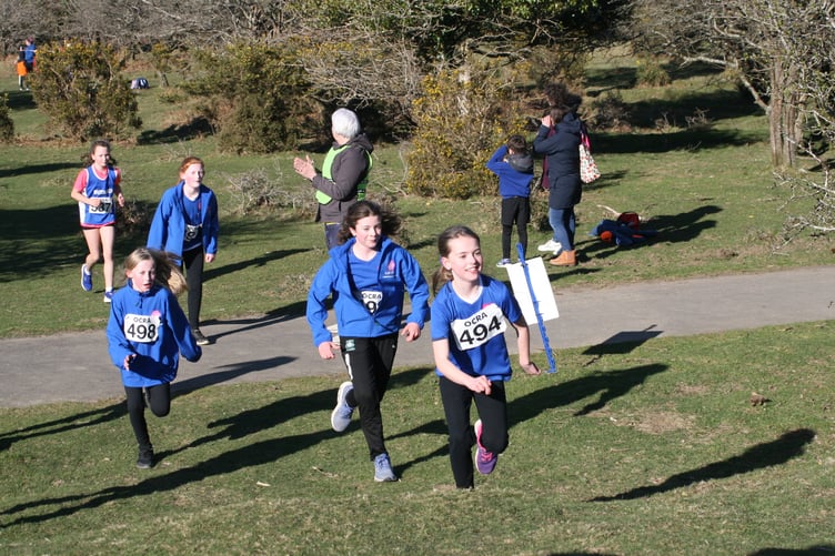 West Devon Primary Schools Cross Country.
