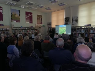  Dartmoor tracks talk at library