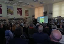 Dartmoor’s Daughter Emma Cunis captivates Okehampton Library with ancient tracks talk