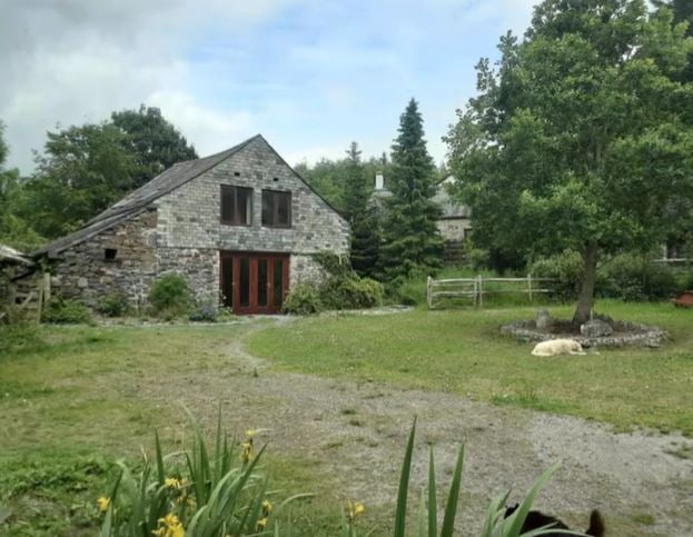 The barn conversion near Lifton.