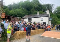 Watch: Thrills and spills of Soapbox Derby day at Gunni's Rising Sun