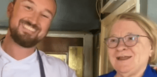 Celebrity chef pops into village pub