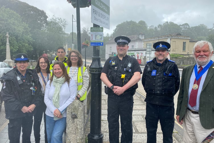 West Devon Borough Council and Tavistock community police launch the new anti-social behaviour powers for police to cover the whole of Tavistock.