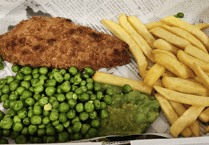 Nursing home celebrates fish and chip day