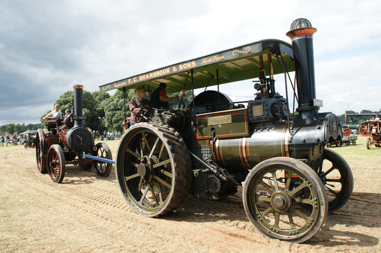 1912 Burrell Convertible steamer