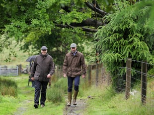 Prince William gives hope to moorland village