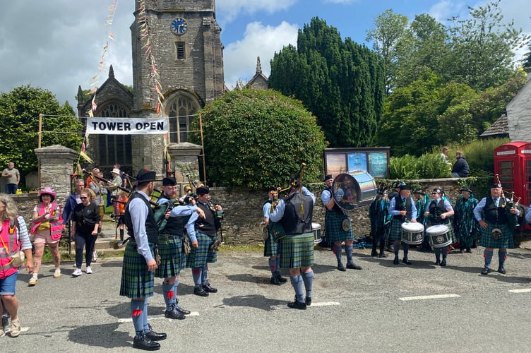 Buckland Fair included a plant sale by the village drama group