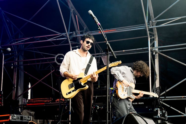 Somebodys Child went down well as a support for Snow Patrol at Plymouth Summer Sessions live concerts on Plymouth Hoe.