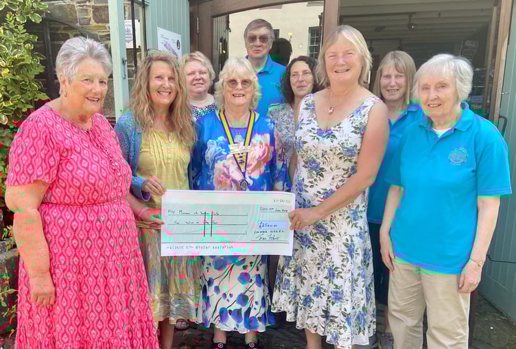 Okehampton Inner Wheel's visit to the Museum of Dartmoor Life.