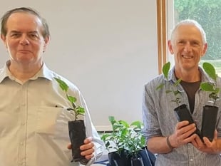Dartmoor tea farm sends plants into space