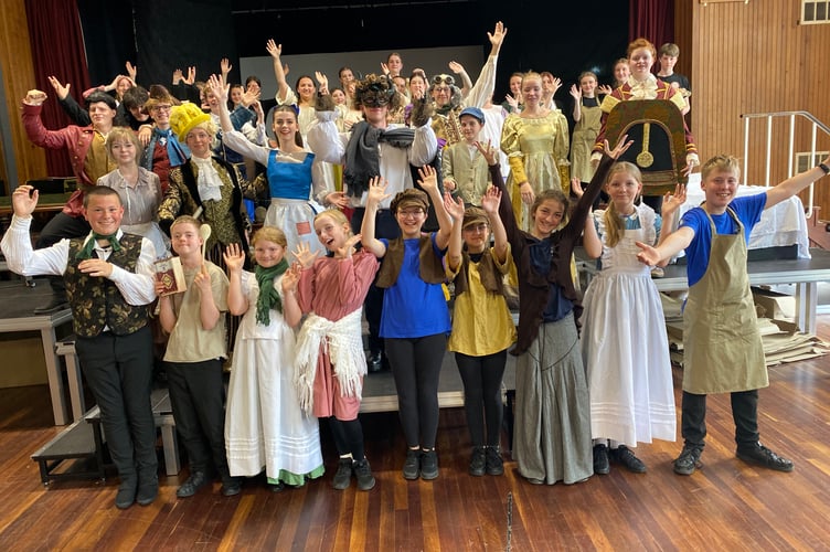 Tavistock College have been working for months on their musical Beauty and the Beast.