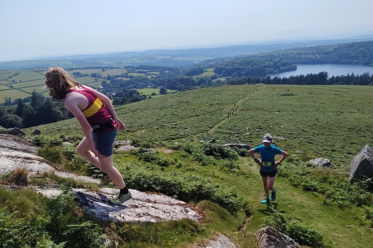 Burrator Horseshoe race at Meavy Fair.