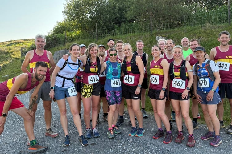 ORCs at the Solstice Fell Race at Merrivale on Dartmoor.