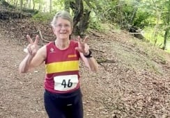 Exercise is the best medicine for veteran runner
