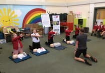 Over 100 Okehampton primary school students taught CPR