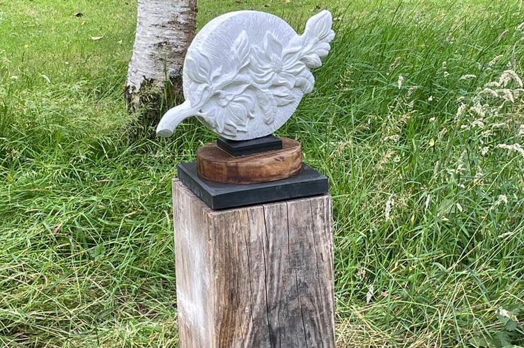 Magnolia Dawn by Zoe Singleton, one of the sculptures on display at Stone Lane Gardens this summer.