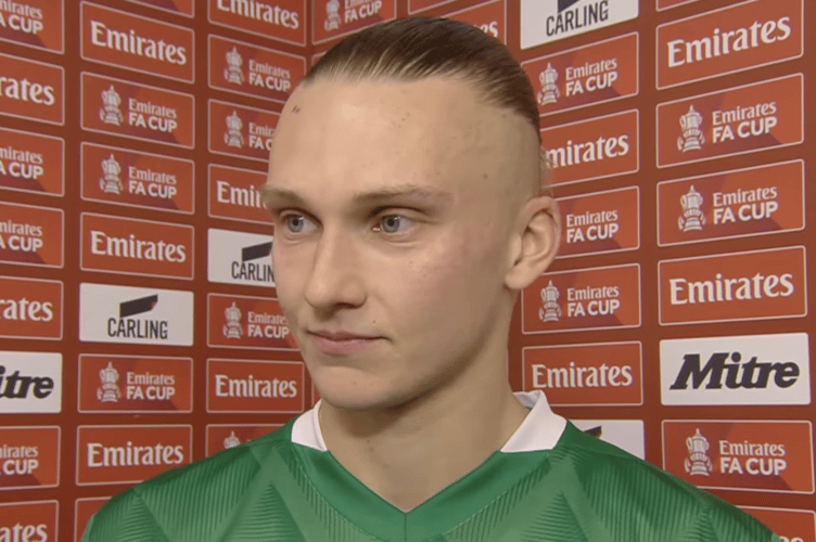 Defender Maksym Talovierov is being linked with a move away from Plymouth Argyle