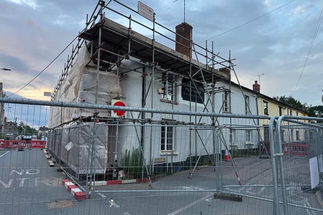 Copplestone pub demolition ‘could take four to five weeks’