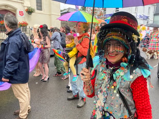 Celebrations for saving Pride event