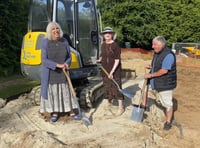 Ceremony as work starts on Tamar Valley community shop