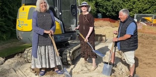 Ceremony as work starts on Tamar Valley community shop